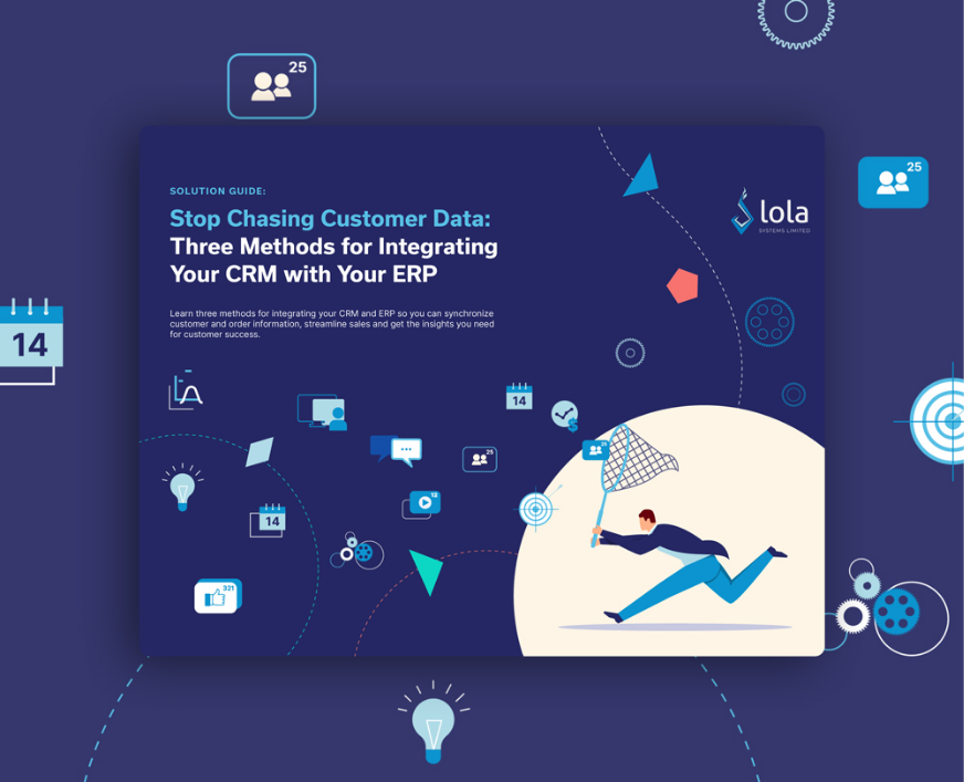 Stop Chasing Customer Data: Three Methods for Integrating Your CRM With Your ERP
