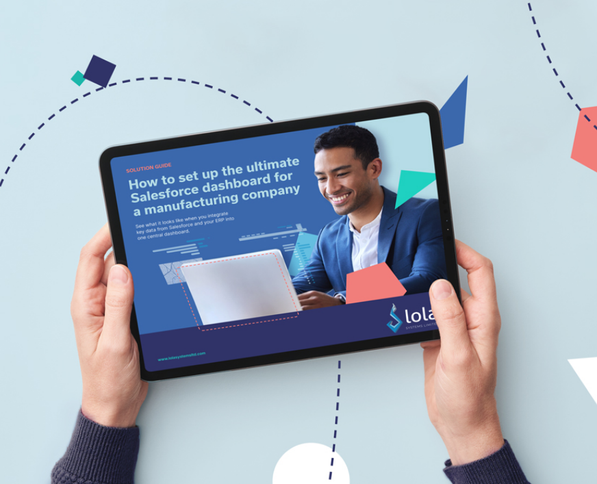 How to set up the ultimate Salesforce dashboard for a manufacturing company
